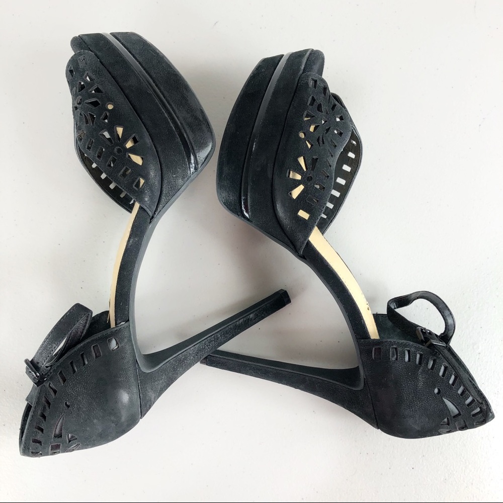 Gianni Bini Black High Heel Sandals Size 9.5 M - Picture 4 of 8